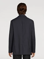 Wool And Mohair Padded Jacket