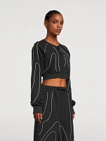 Cropped Track Jacket