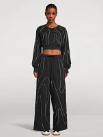 Cropped Track Jacket