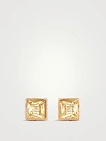 Square Crystal Earrings