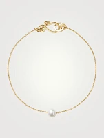 Stella Main 14K Gold Bracelet With Pearl