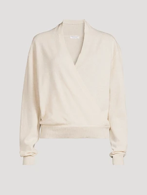 Cashmere Wrap Sweater