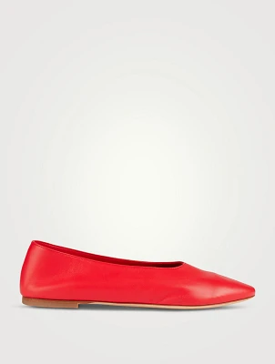 Alba Leather Ballet Flats