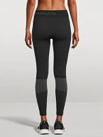 Ballet Wool-Blend Rib Leggings