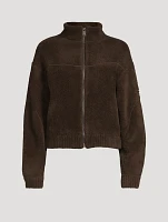 Teo Wool-Blend Zip Jacket