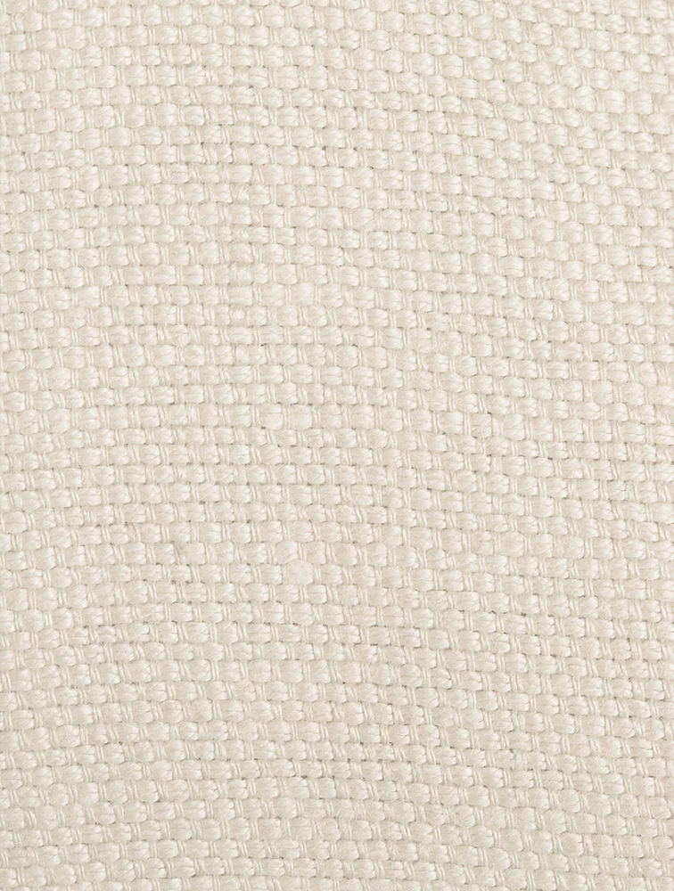 Basket-Weave Linen Shell