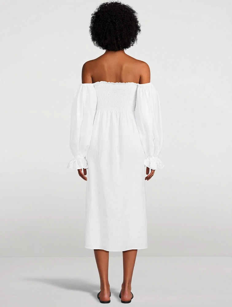 Atlanta Linen Dress