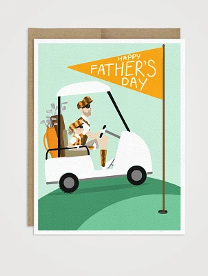 On Par Parent Father's Day Greeting Card