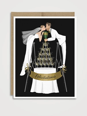 Toast Tower (M&F) Greeting Card