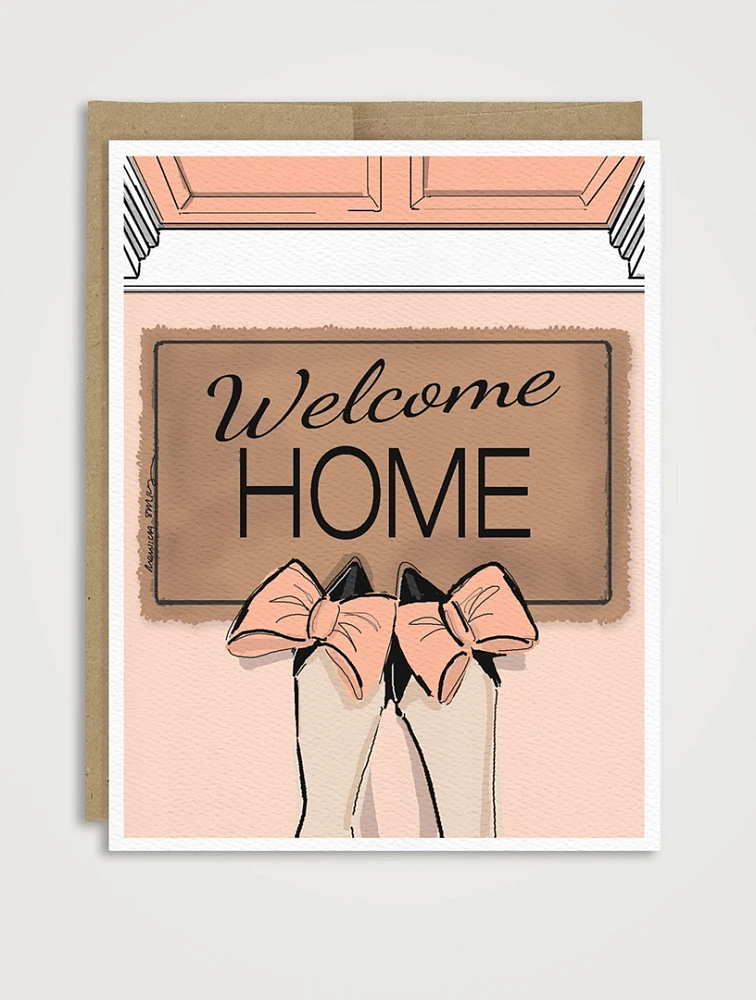 Home Heels Greeting Card