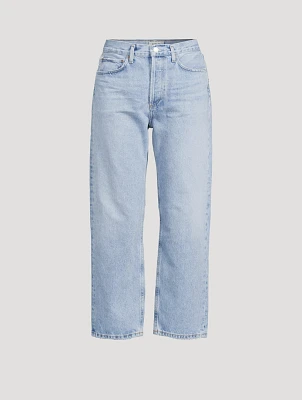 90s Crop Straight Jeans