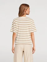 Goldie T-Shirt Stripe Print