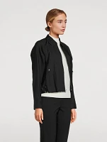 Theory Project Cropped Jacket