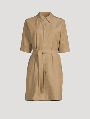 Belted Trench Dress