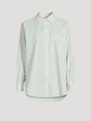 The Borrowed Pocket Shirt Stripe Print