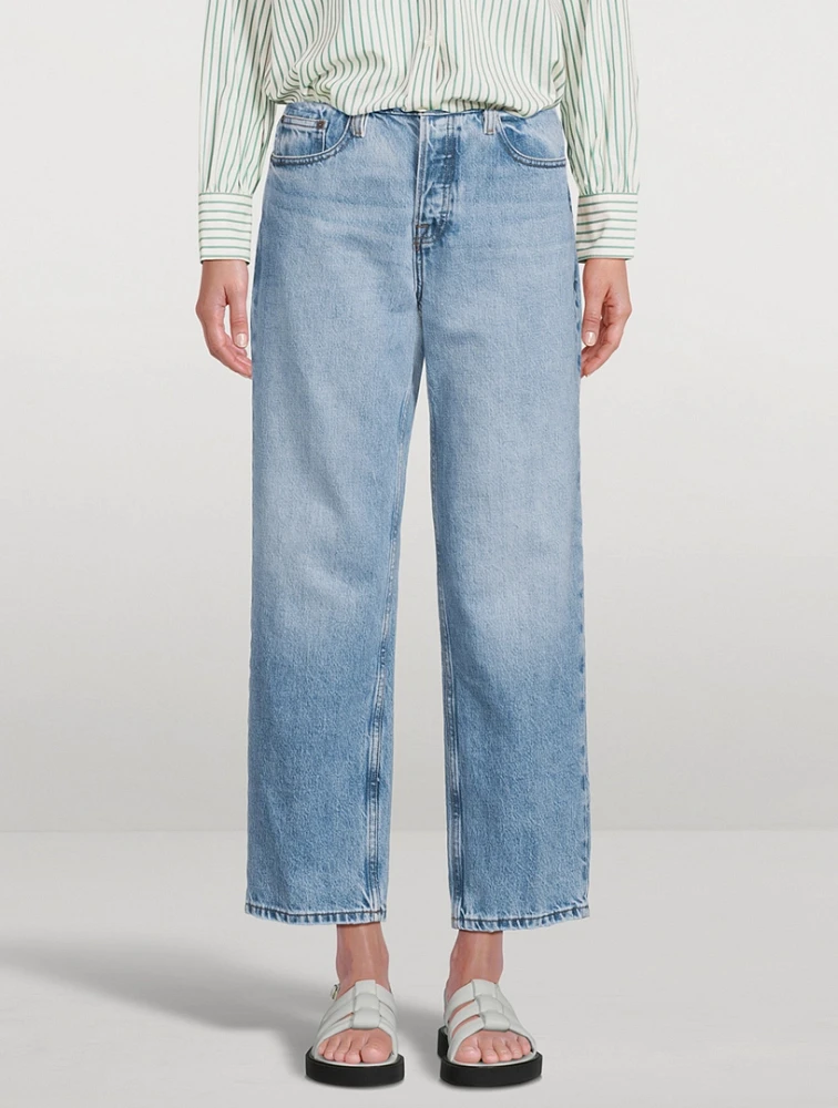 The Slouchy Straight Jeans