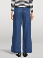Drawstring Wide Leg Pants