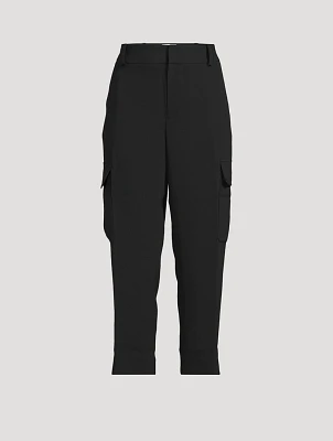 Cargo Capri Pants