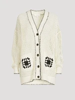 Open-Weave Cardigan