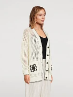 Open-Weave Cardigan