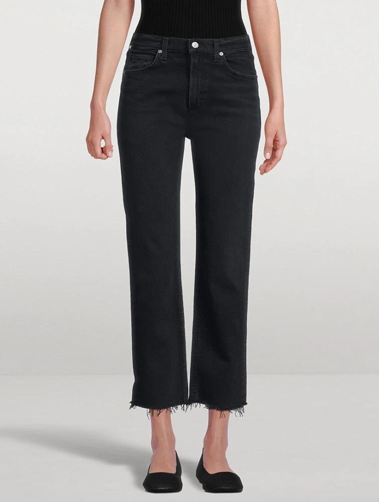 Daphne Stovepipe Crop Jeans