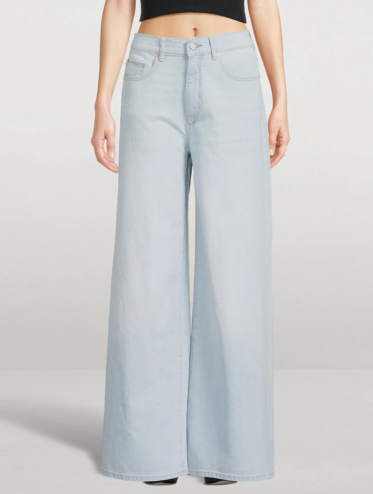 Hepburn Low-Rise Wide-Leg Jeans