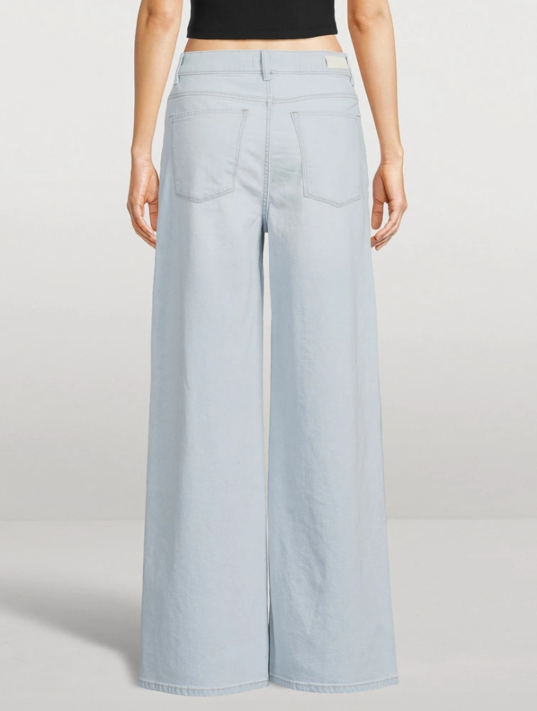 Hepburn Low-Rise Wide-Leg Jeans