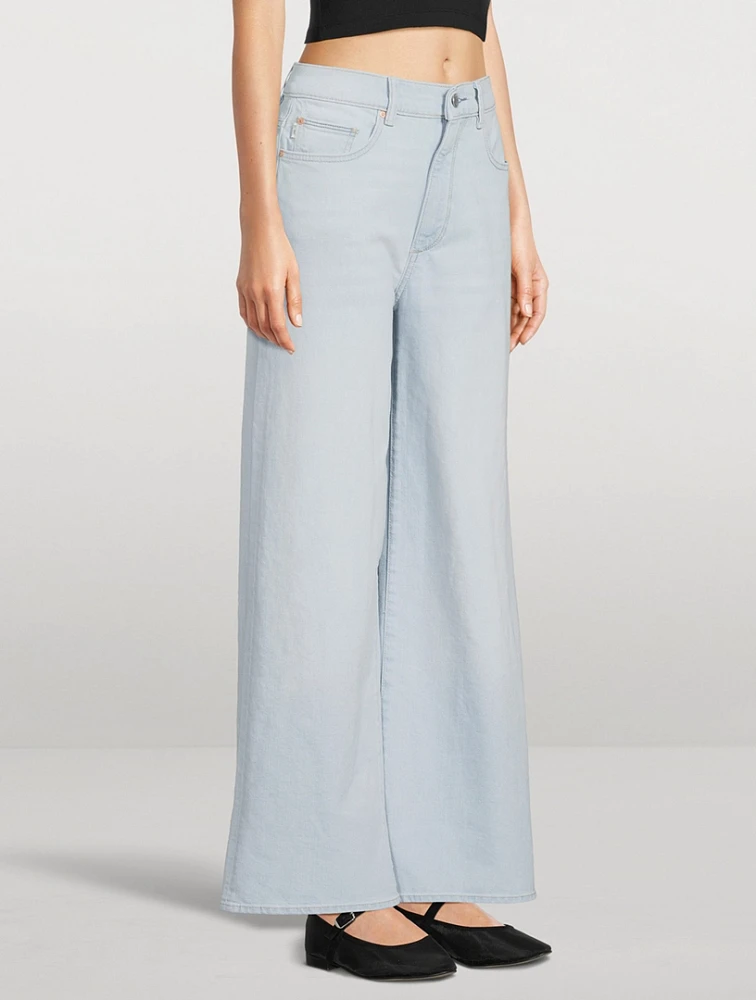 Hepburn Low-Rise Wide-Leg Jeans