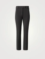 Francy Wool-Blend Bootcut Trousers