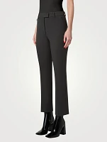 Francy Wool-Blend Bootcut Trousers