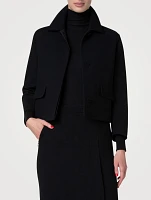 Timo Wool Crêpe Double-Face Jacket