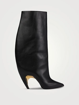 Pegasus Leather Knee-High Boots