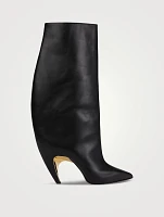 Pegasus Leather Knee-High Boots