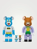 Tom & Jerry Batman & Joker 100% & 400% Be@rbrick Set