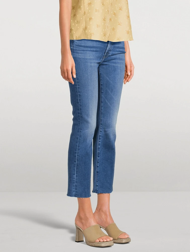 The Hustler Flare Ankle Jeans