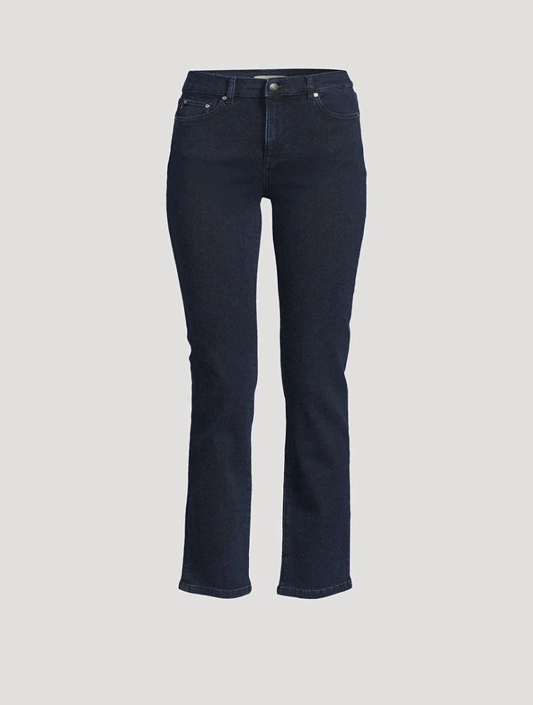 Mara Straight Ankle Jeans