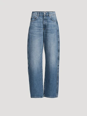 Taylor Barrel-Leg Jeans