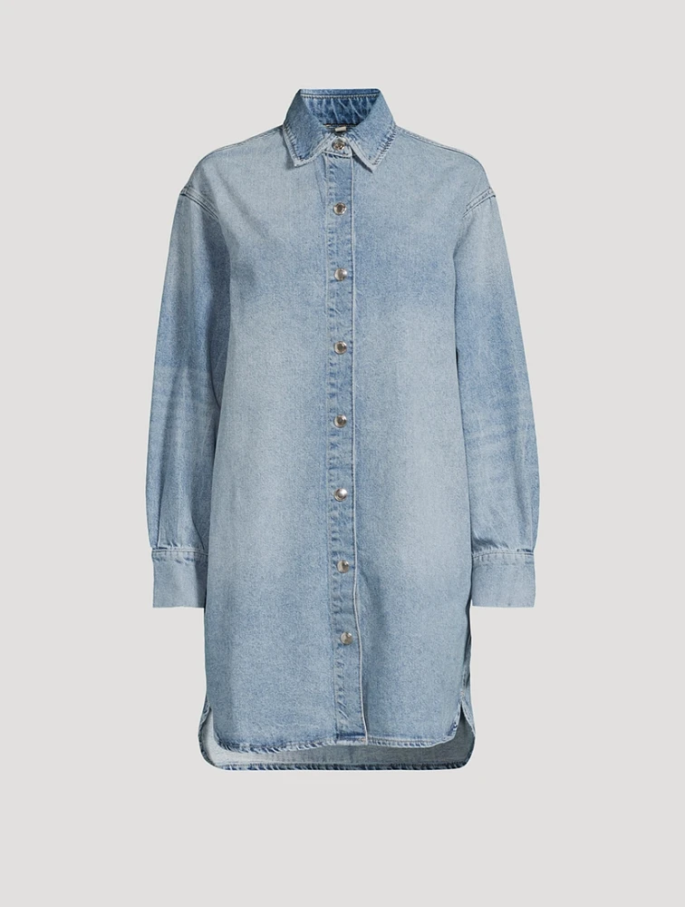 Faye Denim Shirt Dress