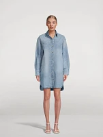 Faye Denim Shirt Dress