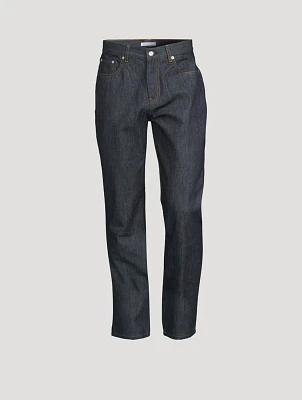 Mid-Rise Slim Jeans