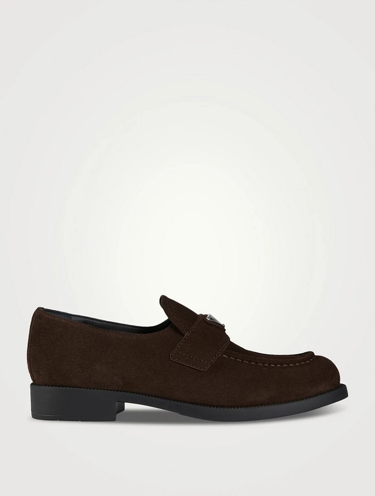 Suede Loafers