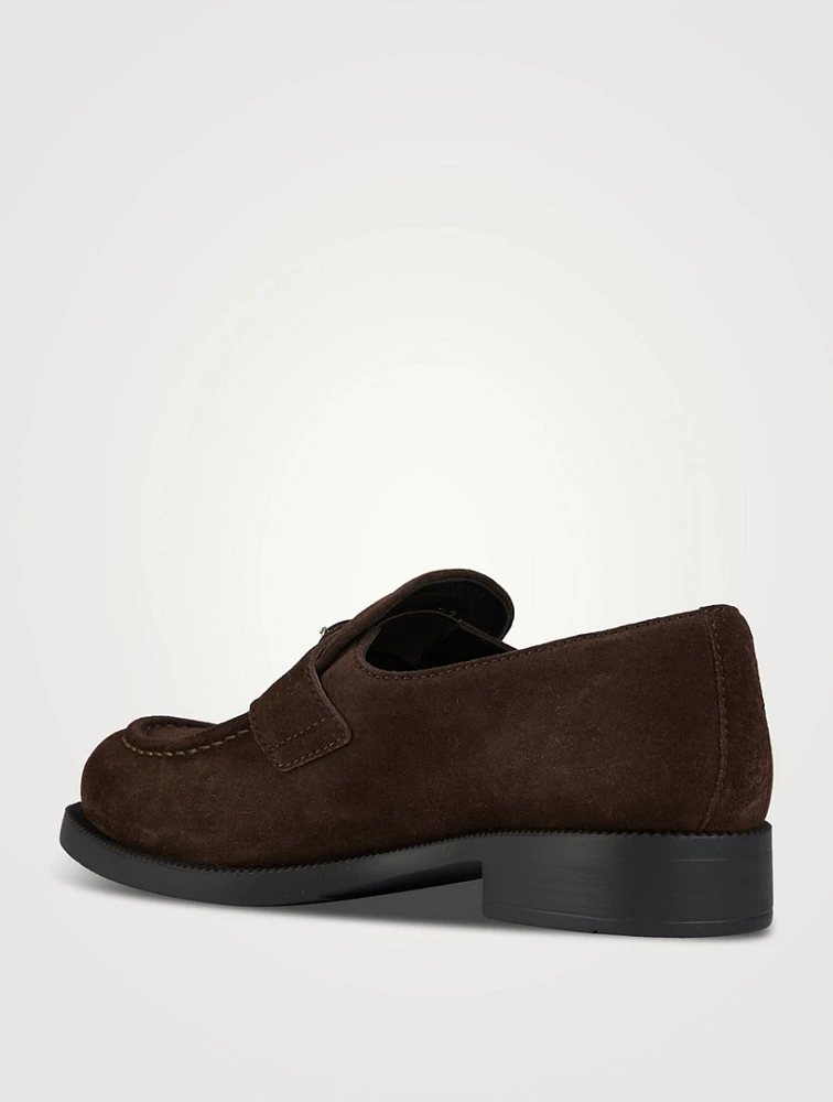 Suede Loafers