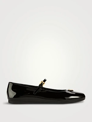 Patent Leather Mary Jane Ballet Flats