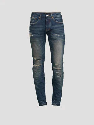 P001 Stretch Skinny Low-Rise Jeans
