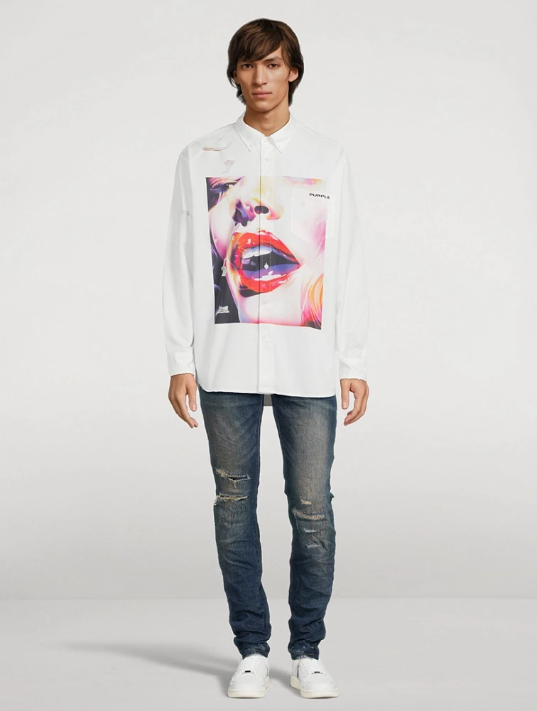 P001 Stretch Skinny Low-Rise Jeans
