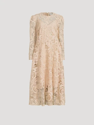 Waverly Lace Midi Dress