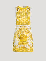 Shift Dress Majolica Print