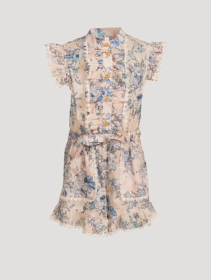 Halliday Frilled Playsuit