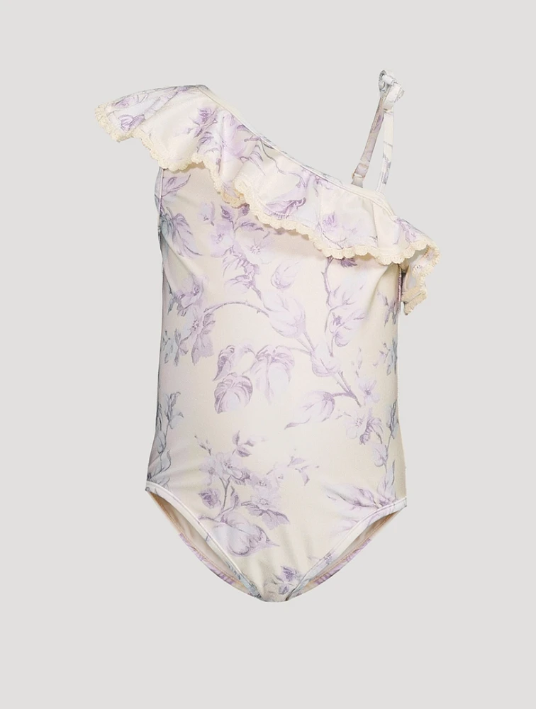 Halliday One-Piece Swimsuit Floral Print