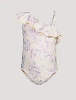 Halliday One-Piece Swimsuit Floral Print